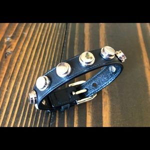 Saint Laurent Studded Cuff Bracelet
